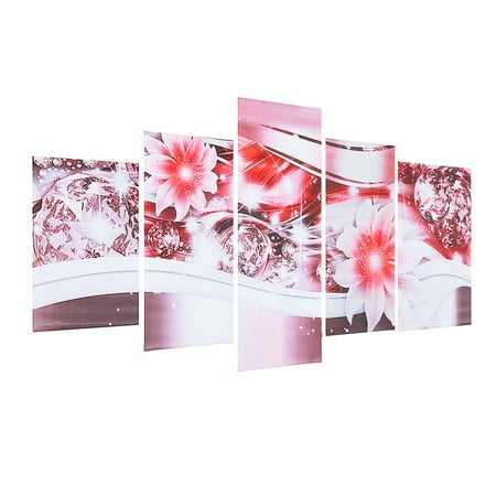 Unframed Canvas Print Paintings Lily Flowers Picture Home Bedroom Wall Art Decor